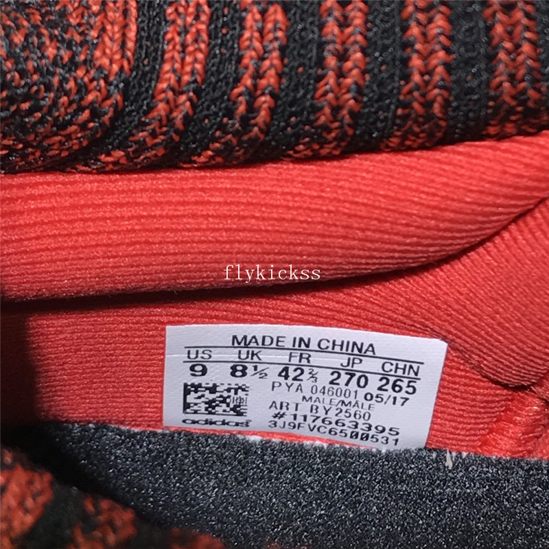Adidas Ultra Boost Uncaged UB Sock Black Grey Red